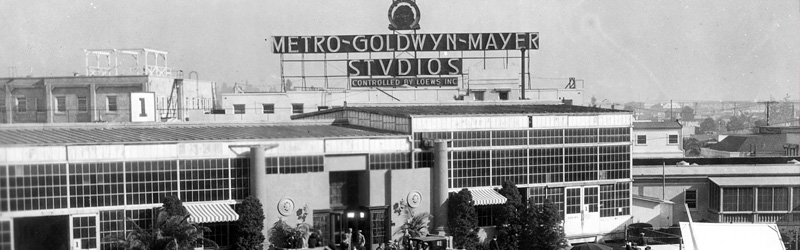 old photo of mgm studios