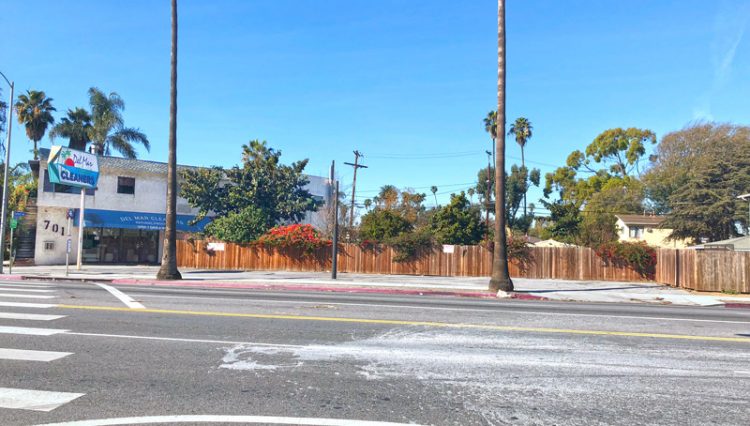 Exterior View of Lot Four of of VENICE DEVELOPMENT OPPORTUNITY ON FOUR LOTS at 707 Washington Blvd., Venice, CA 90291