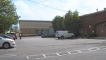 Parking Lot View of Restaurant Retail Space For Lease at 2002 Wilshire Boulevard, Santa Monica CA 90403