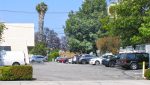 Parking Lot View of Restaurant Retail Space For Lease at 2002 Wilshire Boulevard, Santa Monica CA 90403