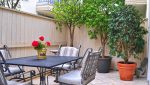 Outdoor Patio View of 2 Bedroom Condo For Lease at 813 15TH STREET, SANTA MONICA, CA 90403