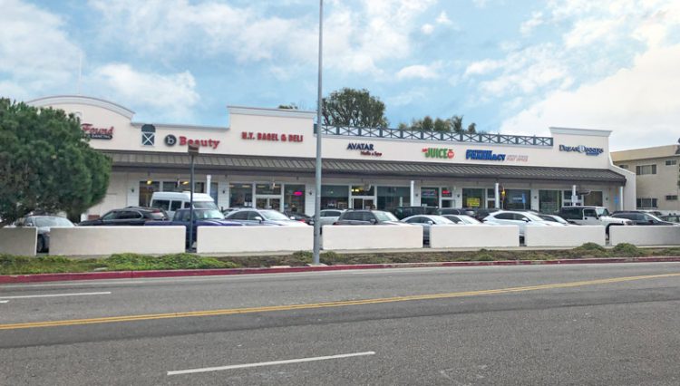 Exterior View of Retail Space for Lease at 11700 National Boulevard, Suite N, Los Angeles, CA 90064