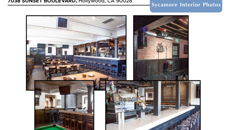 Free Standing Restaurant for Lease - Sunset Boulevard 7038